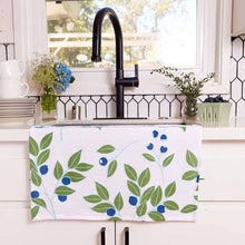 Load image into Gallery viewer, Blueberry Medley Cotton Kitchen Towels (Set of 3)
