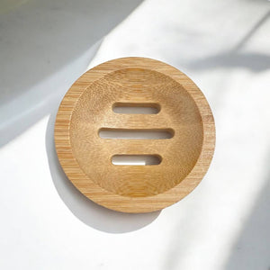 Bamboo Shower Steamer + Shampoo Bar Circle Lift