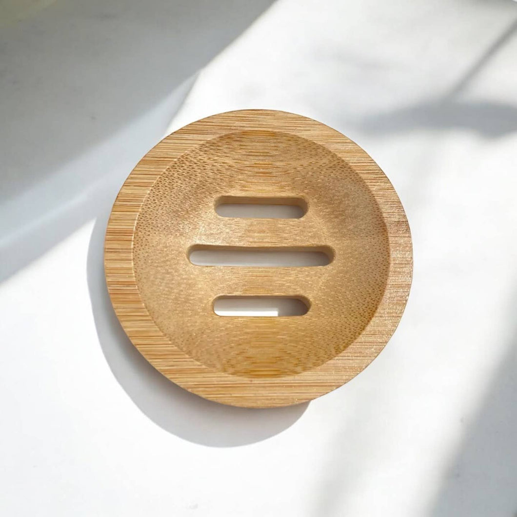 Bamboo Shower Steamer + Shampoo Bar Circle Lift