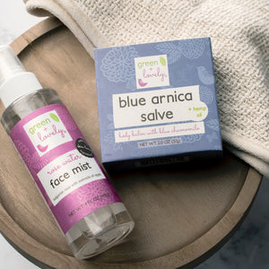 Blue Arnica Salve /// Muscle Rub with Hemp Seed Oil
