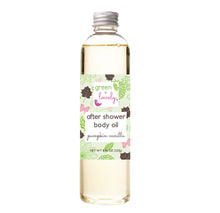 Load image into Gallery viewer, PUMPKIN VANILLA /// After Shower Body Oil - Dry Oil Moisturizer - 8 oz - Green + Lovely
