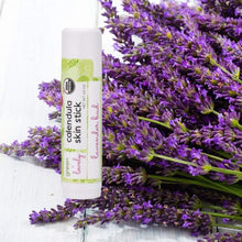 Load image into Gallery viewer, Lavender Bud Skin Stick - Organic Lotion Stick - Travel Size

