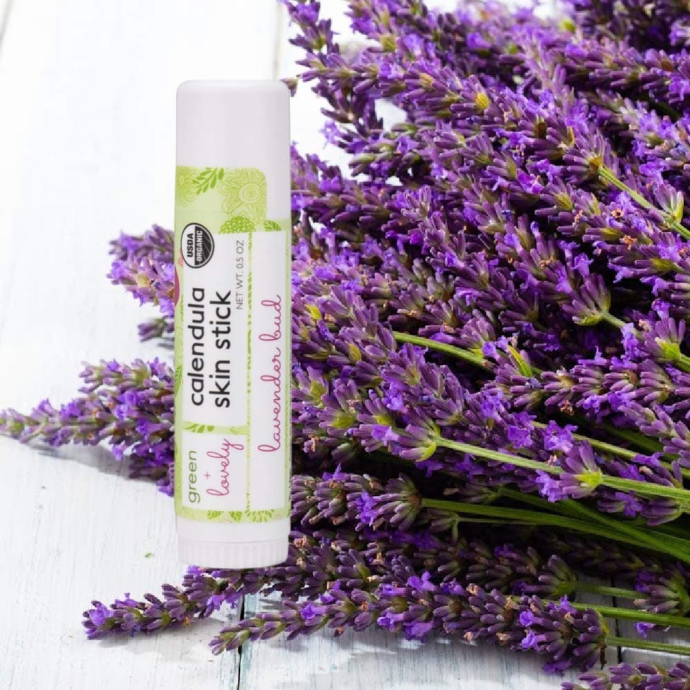 Lavender Bud Skin Stick - Organic Lotion Stick - Travel Size