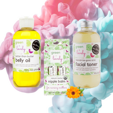 Load image into Gallery viewer, PREGNANCY Skincare Box /// Gift Box - Green + Lovely
