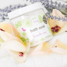 Load image into Gallery viewer, Lavender Rose Bath Soak - Bath Tea - Relaxation Gift - Green + Lovely
