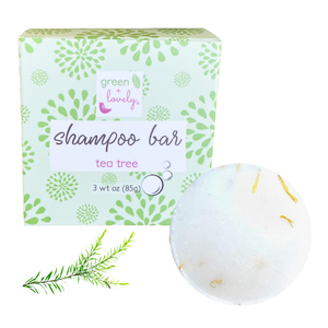 Solid Shampoo Bar /// Tea Tree - Green + Lovely
