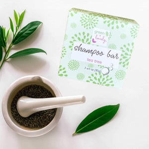 Solid Shampoo Bar /// Tea Tree - Green + Lovely
