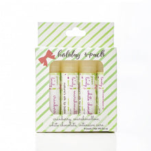 Load image into Gallery viewer, Holiday Lip Set, Exclusive - Organic Nature&#39;s Silk Lip Balm - Green + Lovely

