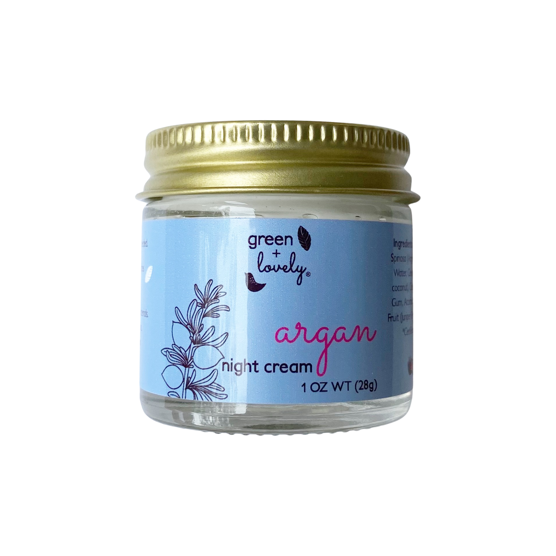 Argan Night Cream - Juniper Berry {glass}