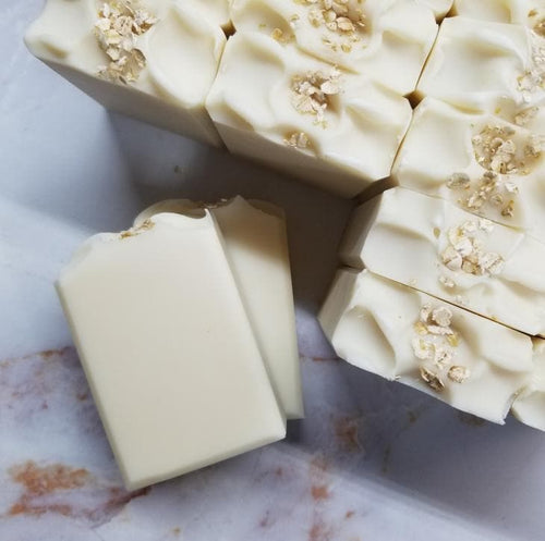 Oats + Clay Handmade Soap /// Pure, Unscented - Green + Lovely