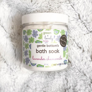 Calming Lavender Baby Bath Soak - Aloe Enriched - Green + Lovely