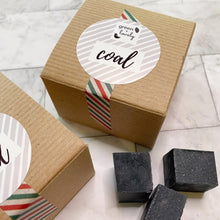 Load image into Gallery viewer, Lumps of Coal /// DETOX Soap Bits, Charcoal - Funny Gift for Him or Her
