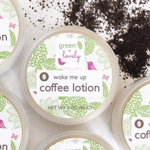 Load image into Gallery viewer, Wake Me Up Coffee Lotion /// Under Eye Cream + Body Lotion - Green + Lovely
