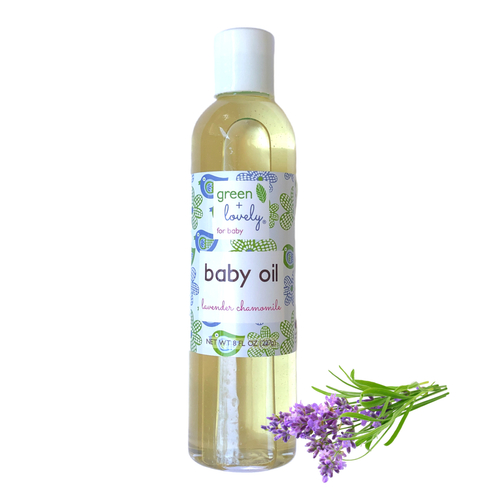 Baby Oil /// Lavender Chamomile - Green + Lovely