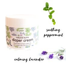Load image into Gallery viewer, Natural Bums Diaper Rash Cream - Effective Natural Diaper Cream - 2 oz. - Green + Lovely
