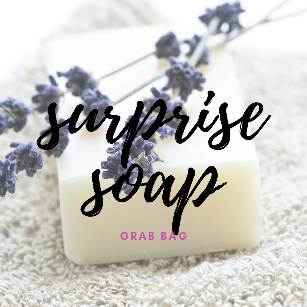SURPRISE SOAP Grab Bag /// Handmade Artisan Soap - Green + Lovely